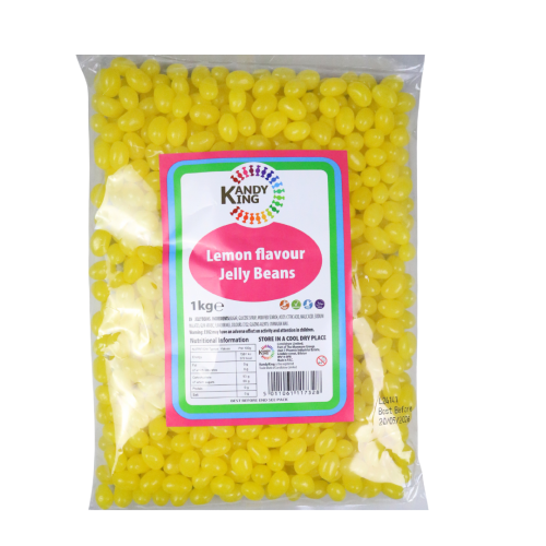 Kandy King Lemon Single Colour Jelly Beans 