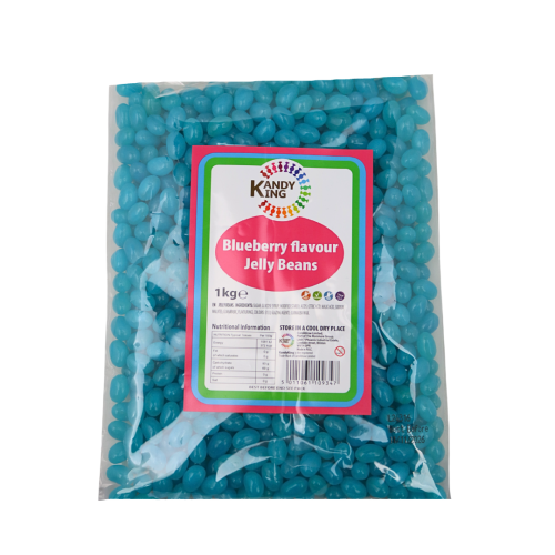 Kandy King Blueberry Single Colour Jelly Beans 1kg