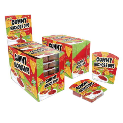 Zed Candy Gummy Nachos & Dips 9X12