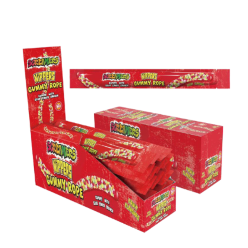 Zed Candy Screamers Nippers Gummy Rope 12x24