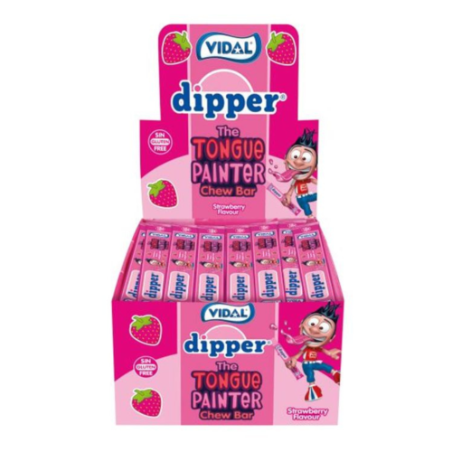 Vidal Dipper Strawberry Bars 100x10.5g