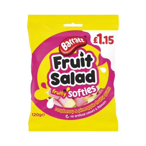 Fruit Salad Softies PMP Â£1.15 12x120g