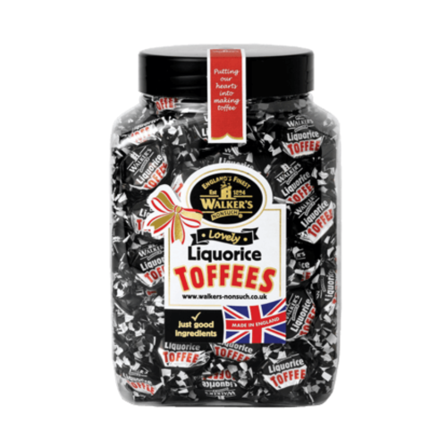 Walkers Liquorice Toffee Jar 1.25Kg