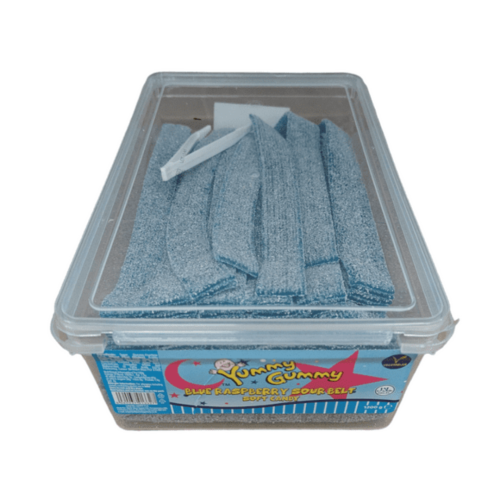 Yummy Gummy Blue Raspberry Belts 1200g