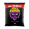 Space Raiders Saucy BBQ Flavour Crisps 50p PMP 36x30g