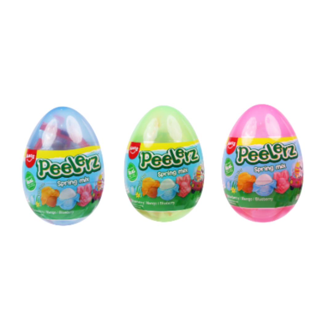 Amos Spring Mix Easter Eggs 12x60g - Monmore Confectionery Amos Spring Mix Easter Eggs 12x60g - Monmore Confectionery
