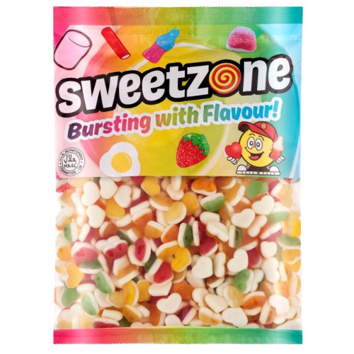 Sweetzone Fruity Hearts 1Kg - Monmore Confectionery