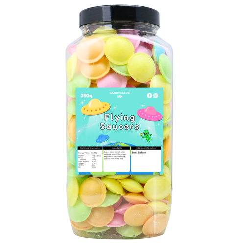 candy crave flying saucers