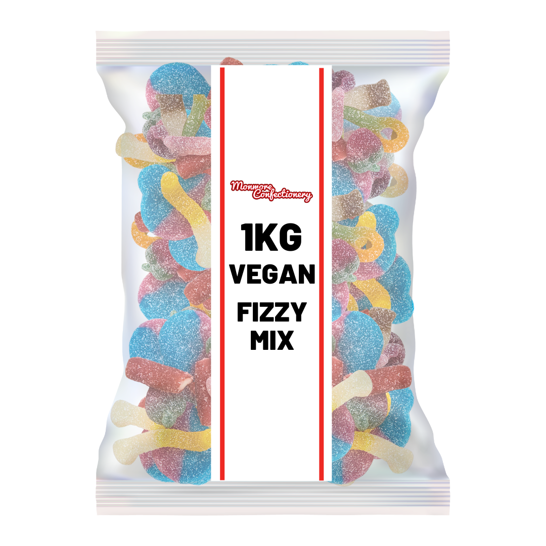 Vegan Fizzy Sweets Mix 1kg 