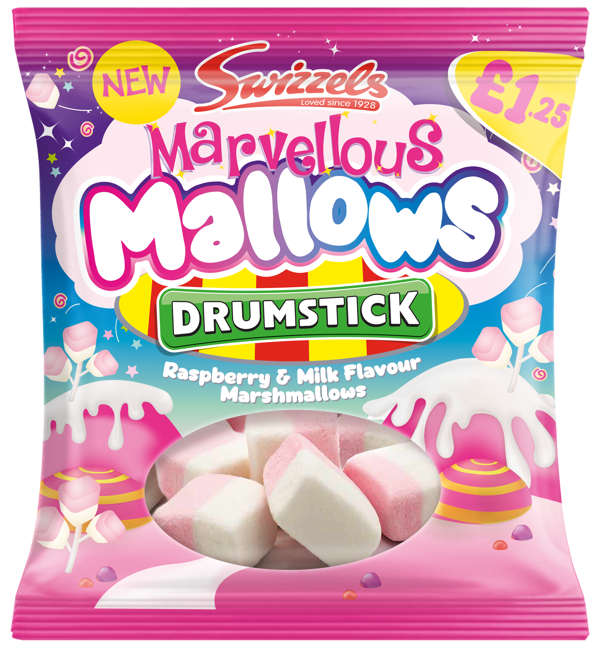 Swizzels Marvellous Mallows PMP 12 x £1.25