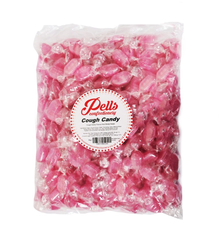 COUGH CANDY WRAPPED (PELLS) 3kg