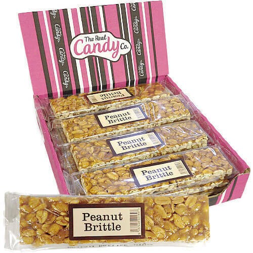 Peanut Brittle Bars (Candy Co) 12 Count