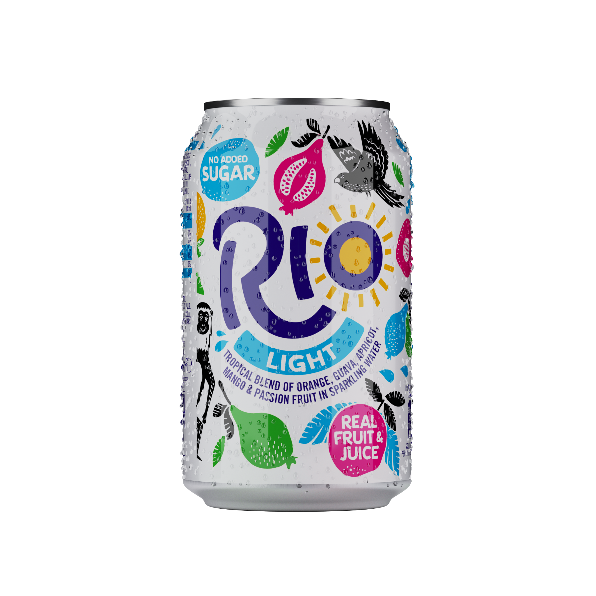 Rio Tropical Light Drink Cans 24x330ml