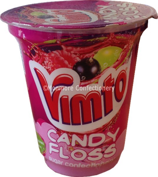 VIMTO CANDY FLOSS 20G TUB (ROSE) 12 COUNT
