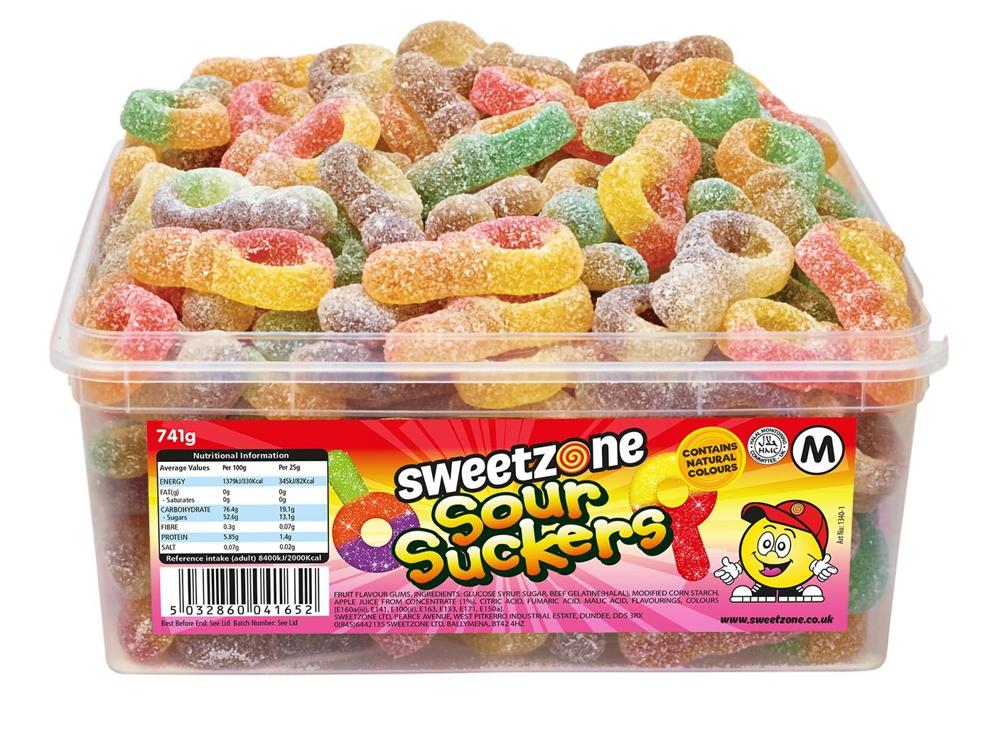 Sour Suckers (Sweetzone) 741g