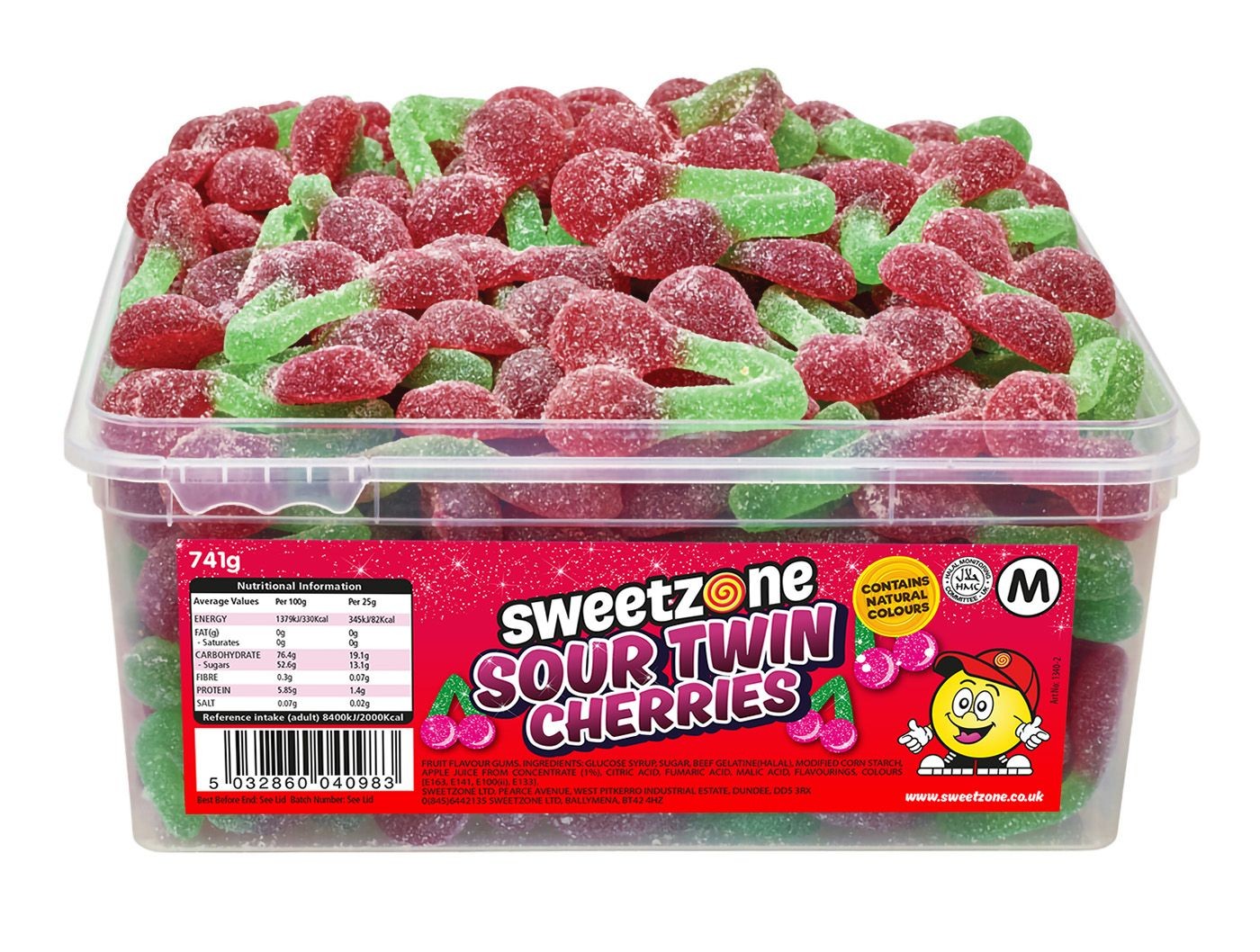 Sour Cherries (Sweetzone) 741g