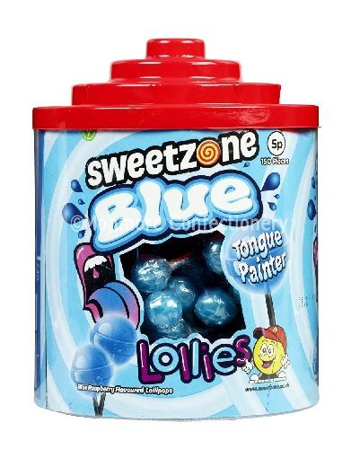 Blue Tongue Painter Lollies (Sweetzone) 150 Count