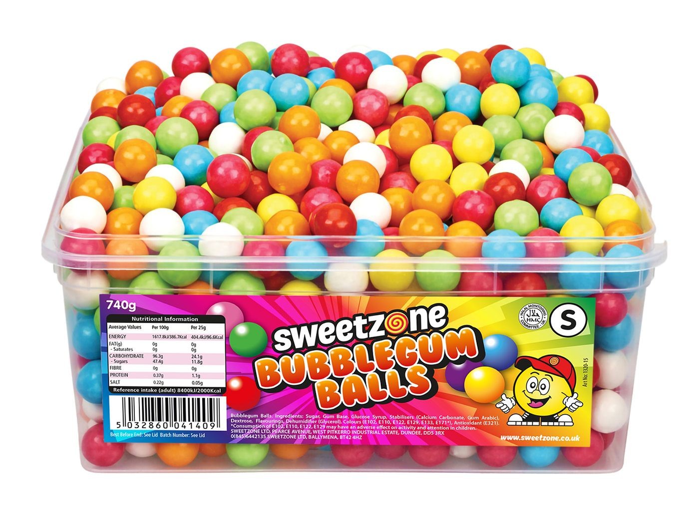 Bubblegum Balls (Sweetzone) 740g