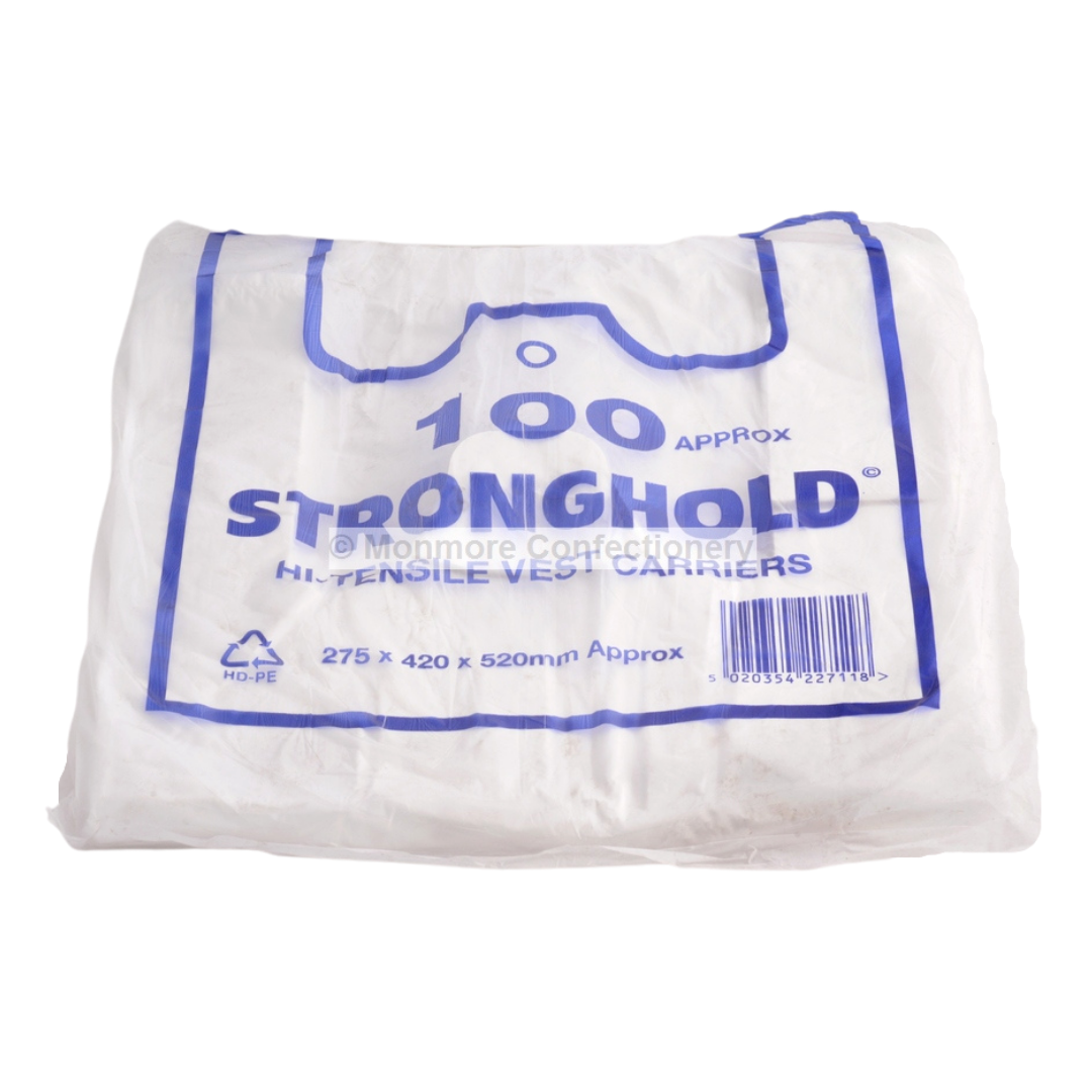 CARRIER BAGS (APPROX 100 COUNT)