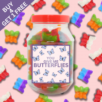 Pun Gift Butterflies Jar 400g