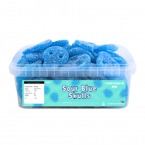 Fizzy Blue Skulls Tub (Candycrave) 600g