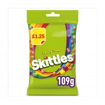 Skittles Sour Bag £1.25 PMP 14x109g