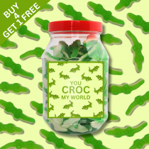 Pun Gift Crocodiles Jar 400g