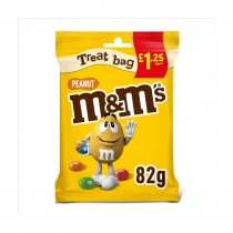 M&M Peanut Treat Bag £1.25 PMP 16x82g