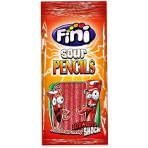 Fini Halal Sour Strawberry Pencils 12x75g