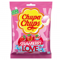 Chupa Chups Strawberry Love 12x120g