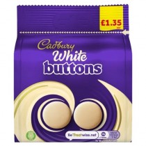 Cadbury White Buttons Bag £1.35 PMP 10x95g