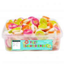 FIZZY ASSORTED RINGS TUB (CANDYCRAVE) 600g