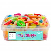 FIZZY JELLY MIX TUB (CANDYCRAVE) 600g