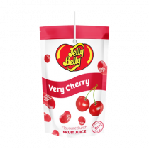 Jelly Belly Very Cherry Fruit Drink Pouch 8x200ml
