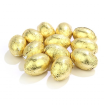 MILK CHOCOLATE GOLD FOIL EGGS (KINNERTON) 3KG