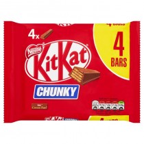 Kit Kat Chunky Milk Chocolate Bar 32g 24x4 Pack