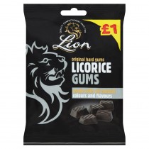 LICORICE GUMS (LION) 12x160g £1 PMP