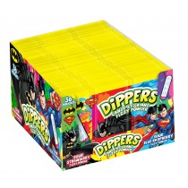 BATMAN & SUPERMAN CANDY DIPPERS x 36