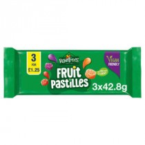 Nestle Rowntree Fruit Pastilles Multipack 20x(3x42.8g) £1.25 PMP