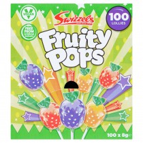 Fruity Pops Dispenser Box 100x8g