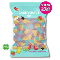 Candycrave Super Value Fizzy Unicorns 1kg
