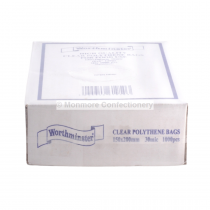 CLEAR POLYTHENE BAGS 6INCH X 8INCH (1000 COUNT)