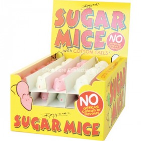 Pink & White Sugared Mice (Boynes) 60 Count