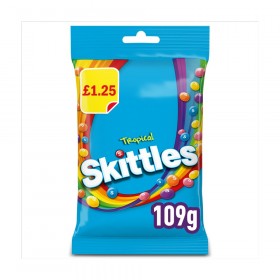 Skittles Tropical £1.25 PMP 14x109g