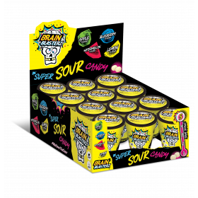 Brain Blasterz Sour Candy Container 12x48g