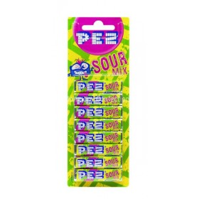 SOUR MIX REFILLS (PEZ CANDY) SINGLE PACK OF 8