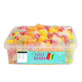 FIZZY BEARS TUB (CANDYCRAVE) 600g