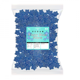 Vegan Fizzy Blue Stars (Candycrave) 2kg