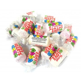 50 Mini love hearts perfect for wedding favours/party bags