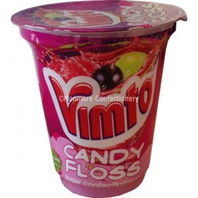 VIMTO CANDY FLOSS 20G TUB (ROSE) 12 COUNT